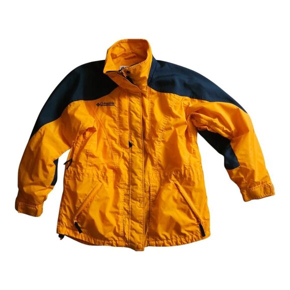 Columbia Jackets & Blazers - Columbia Sportswear Whirlibird Interchange Jacket Shell Yellow Orange Size L